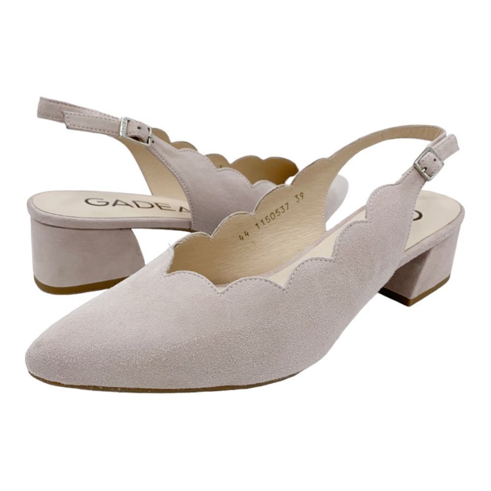 Gadea by Lodi Boston‎ Nude Slingback Pump Suede Leather 39/9